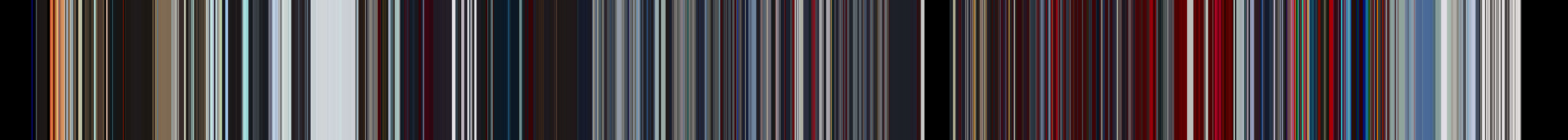 Color strip for 2001 A Space Odyssey