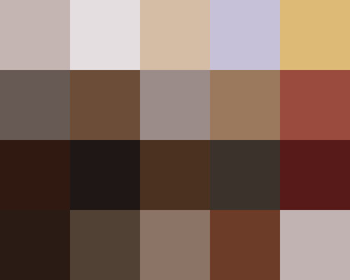 Palette grid for Amadeus