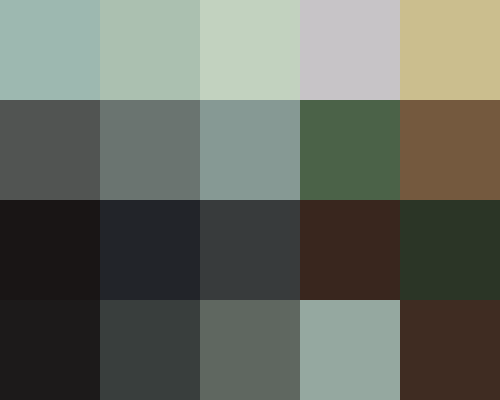 Palette grid for Apostle