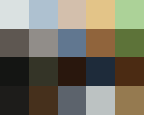 Palette grid for Banshee Chapter