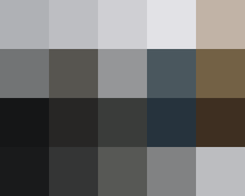 Palette grid for Chime