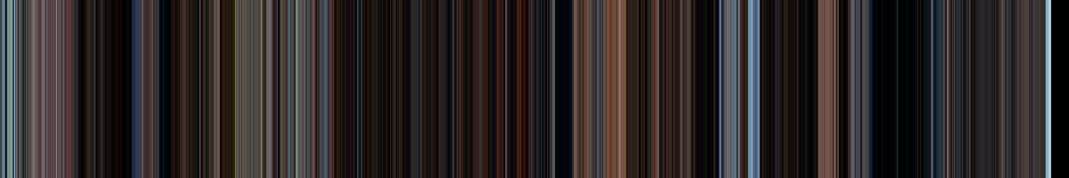 Color strip for Eternal Sunshine of the Spotless Mind