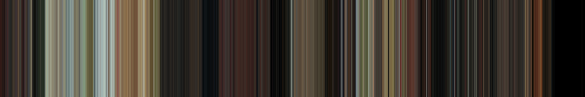 Color strip for Glass Onion A Knives Out Mystery