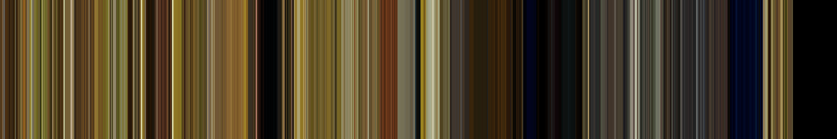 Color strip for Moonrise Kingdom