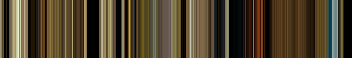Color strip for O Brother, Where Art Thou