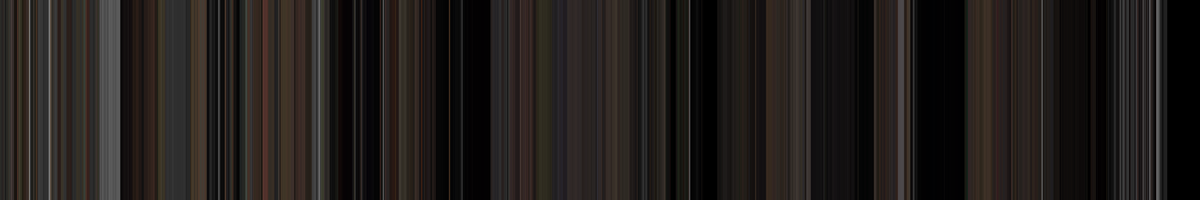Color strip for The Blair Witch Project