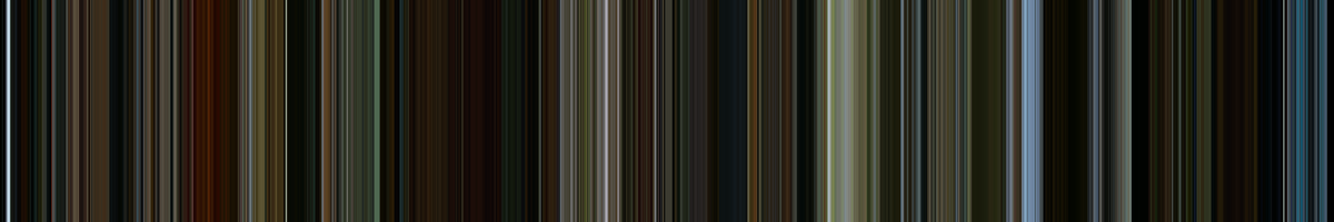 Color strip for The Brutalist