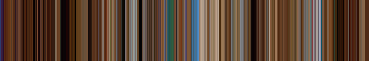 Color strip for The Life Aquatic with Steve Zissou